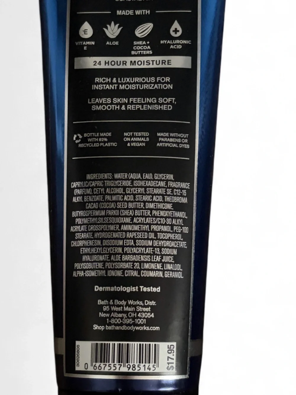 Bath & Body Works hydrating body